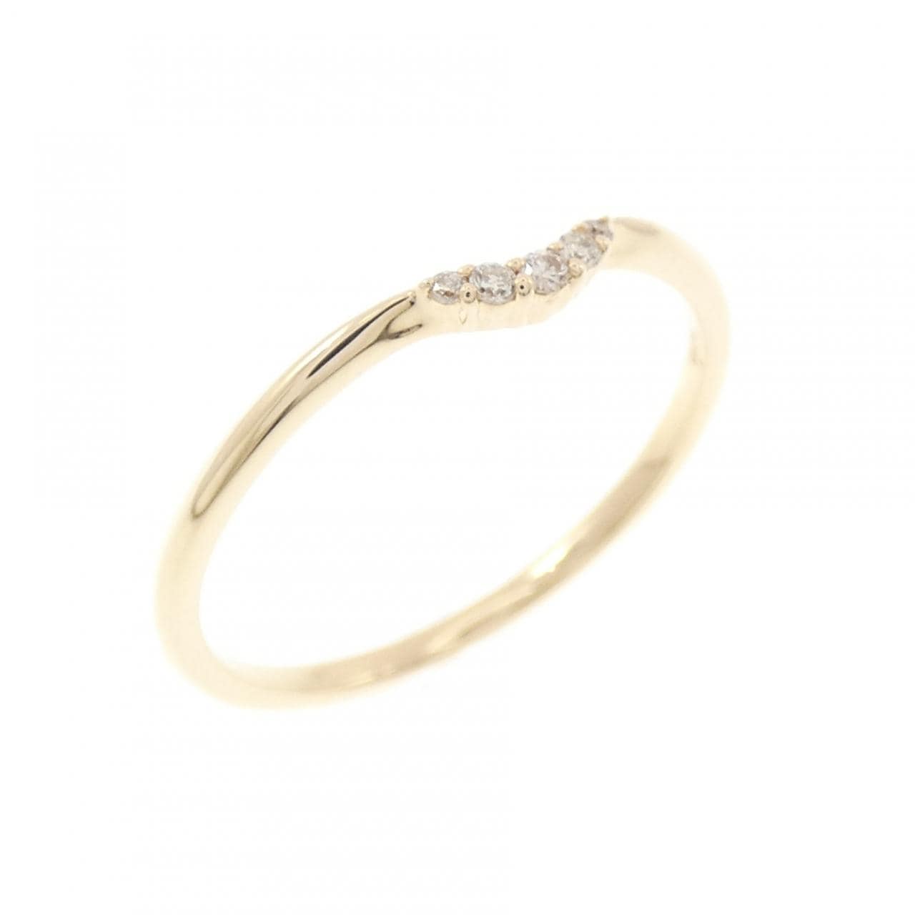 アガット ダイヤモンド リング 0.03CT