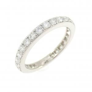 PT900 ハーフエタニティ ダイヤモンド リング 0.89CT