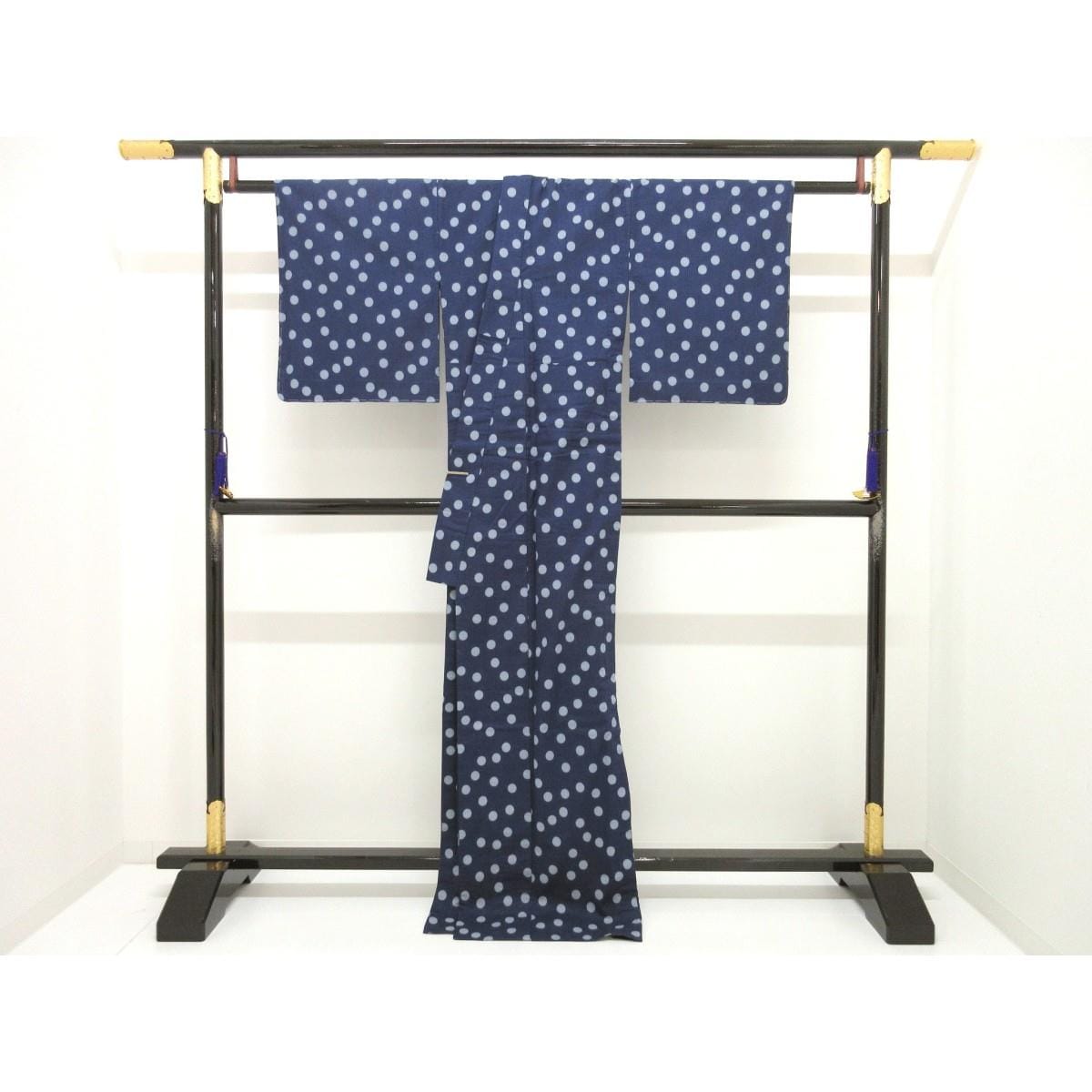 【未使用品】女ゆかた　ＫＩＭＯＮＯ　ＭＯＤＥＲＮ　阿波しじら織