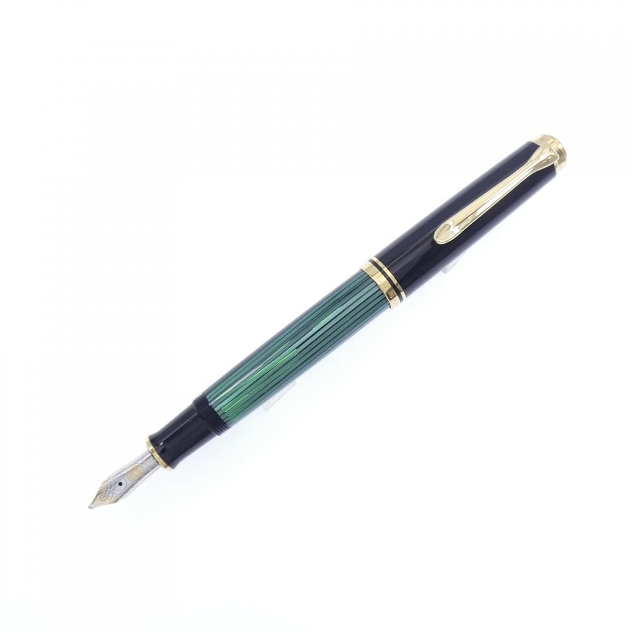 ペリカン スーベレーンM600緑縞 万年筆