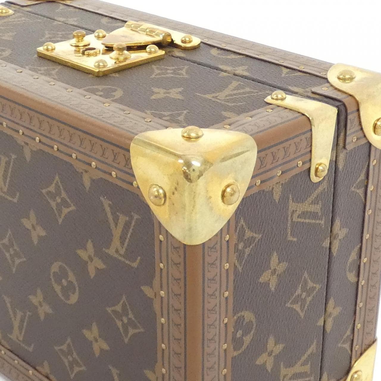 ルイヴィトン モノグラム コフレ トレゾール 24cm ジュエリーケース