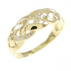 K18YG ダイヤモンド リング 0.05CT