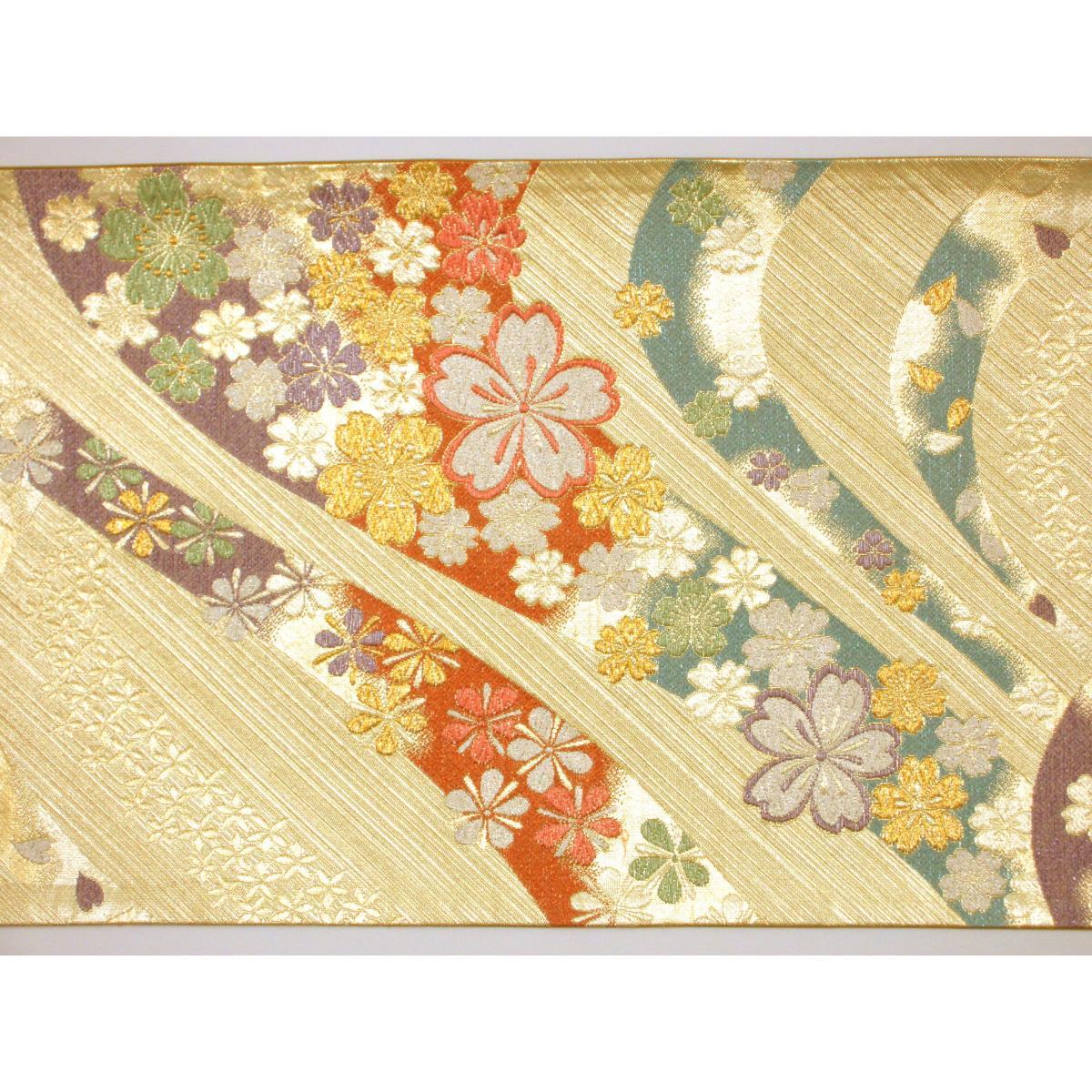 袋帯　芯なし仕立