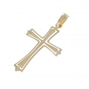 K18YG クロス ペンダント