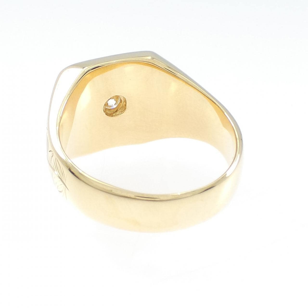 K18YG ダイヤモンド リング 0.223CT