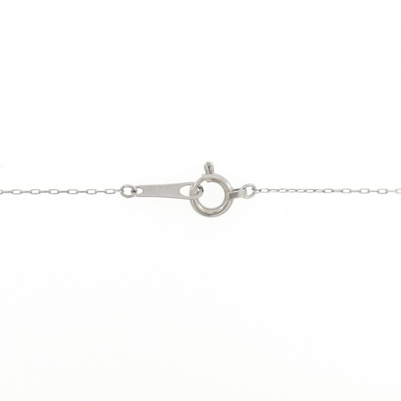 【新品】PT900/PT850 ダイヤモンド ネックレス 0.13CT