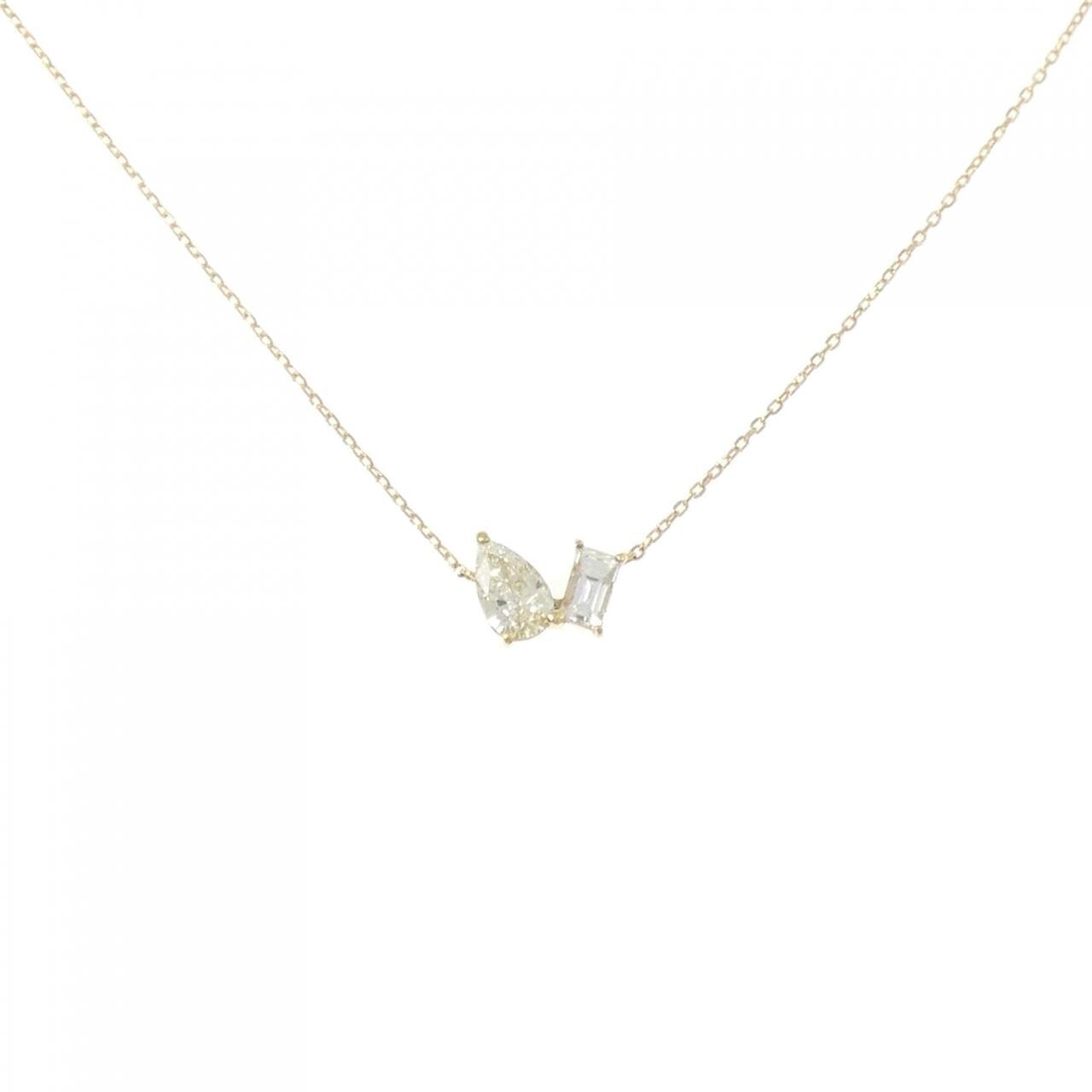 【新品】K18YG ダイヤモンド ネックレス 0.60CT