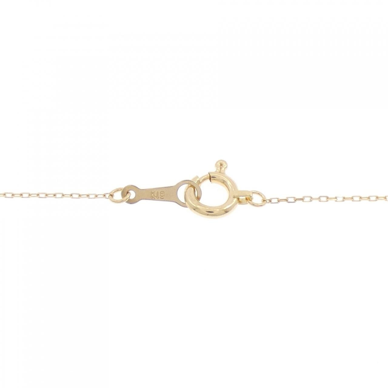【新品】K18YG ダイヤモンド ネックレス 0.10CT