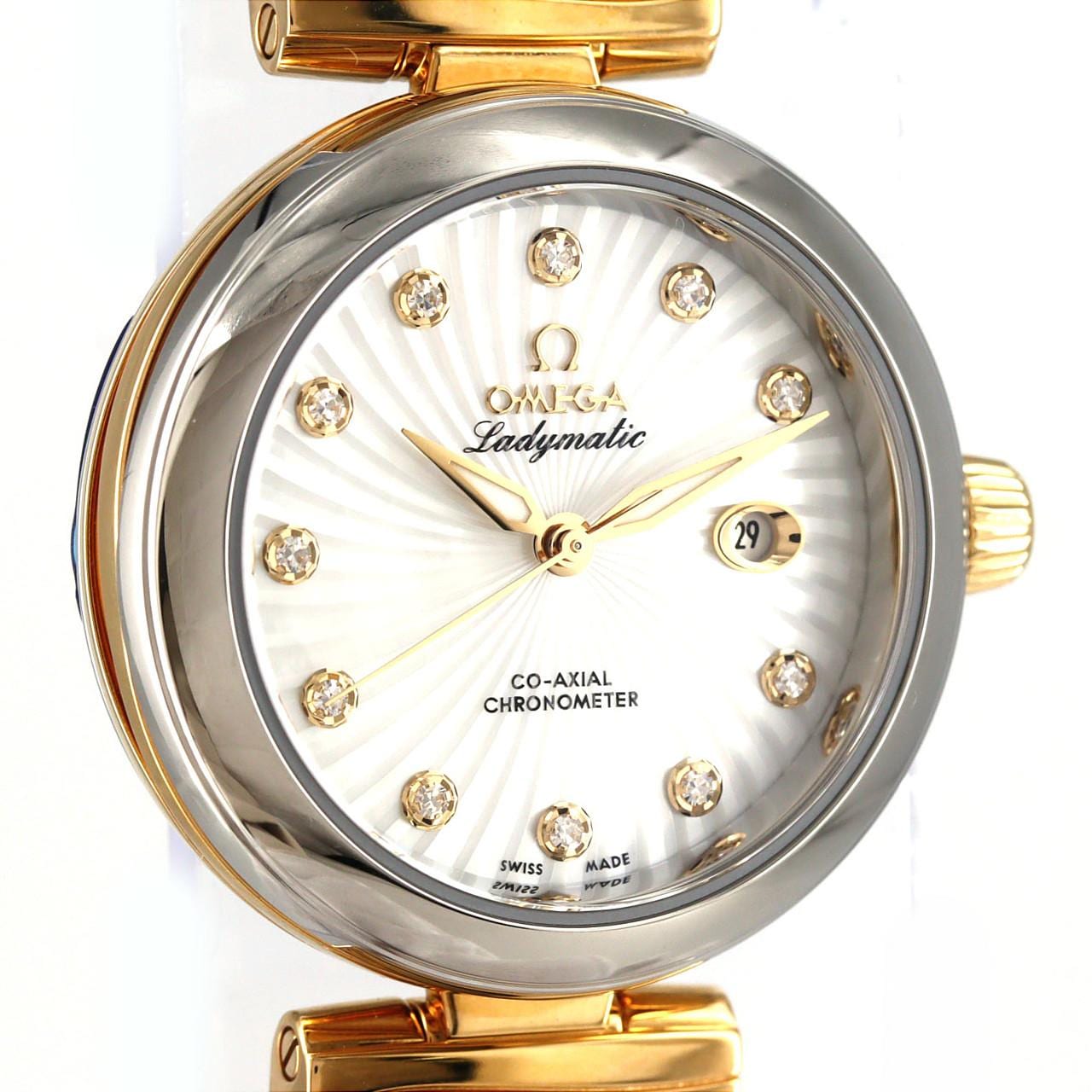 【新品】オメガ デ･ヴィル レディマティック コンビ･11P 425.22.34.20.55.002 SSxYG 自動巻