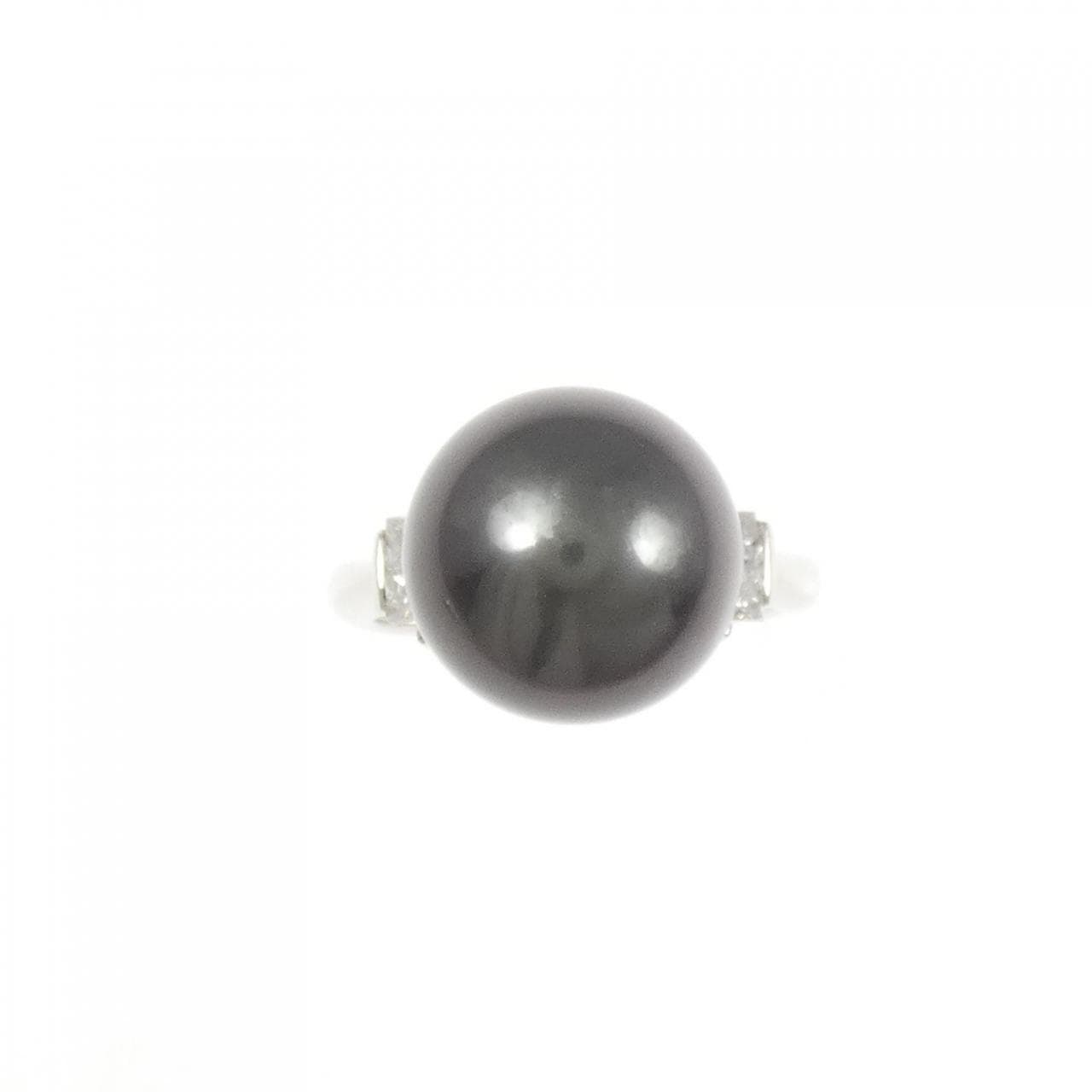 PT900 黒蝶パール リング 12.1mm