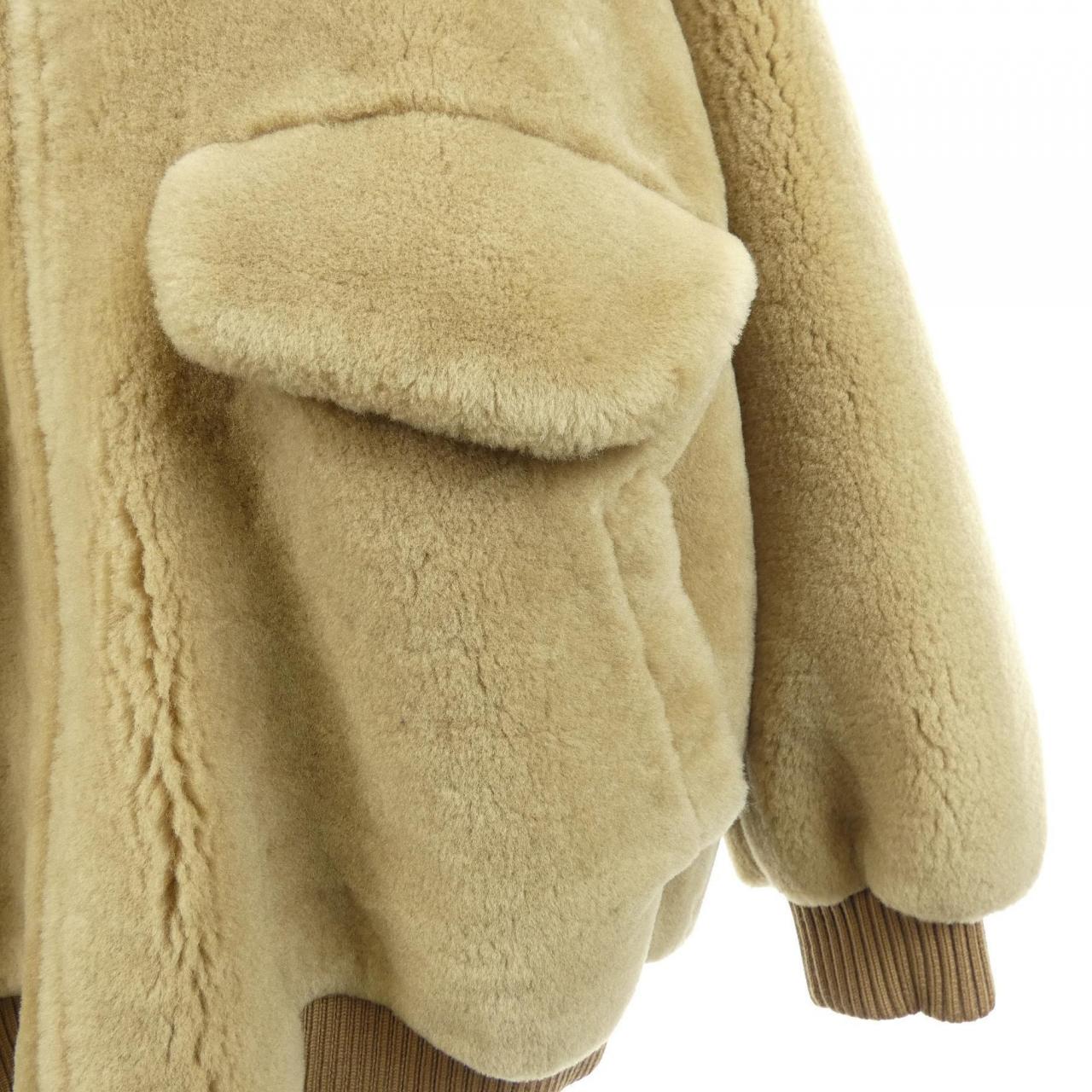 ミュウミュウ MIU MIU MPV879 SOOO 14F0 ムートンジャケット