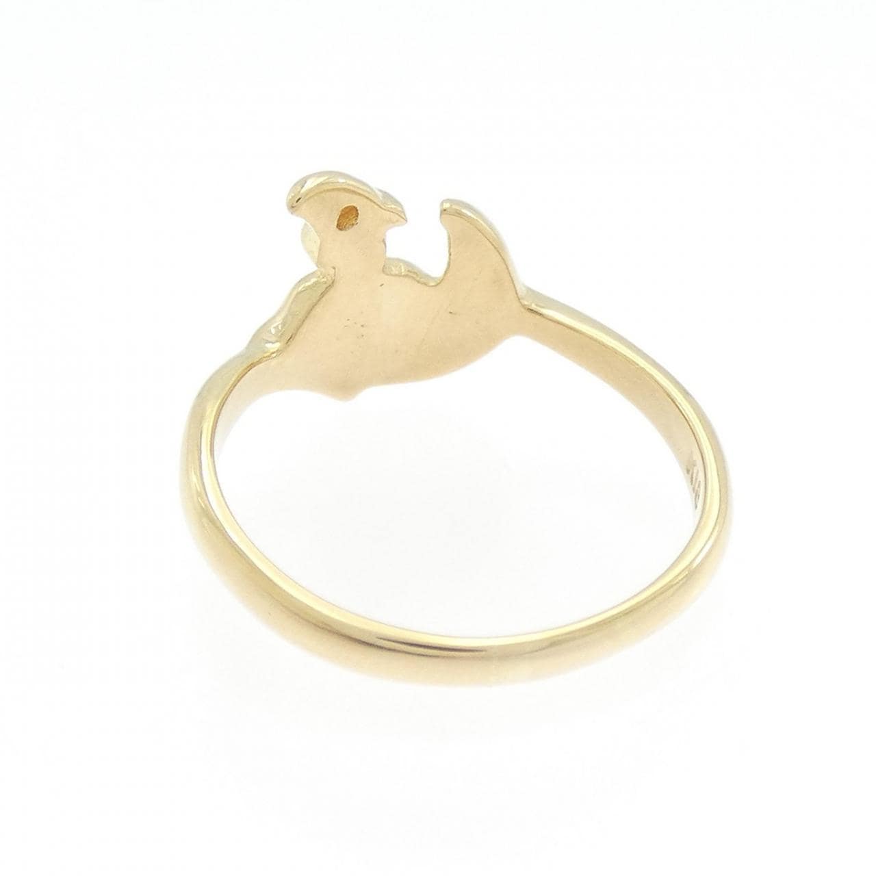 K18YG ダイヤモンド リング