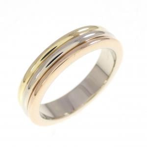 カルティエ スリーゴールドウェディング リング