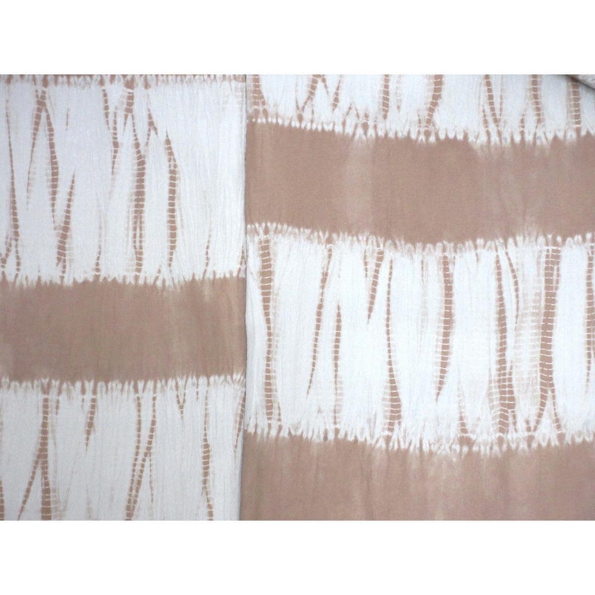 単衣男物　きもの羽織２点セット　丸に剣三ツ星　キングサイズ