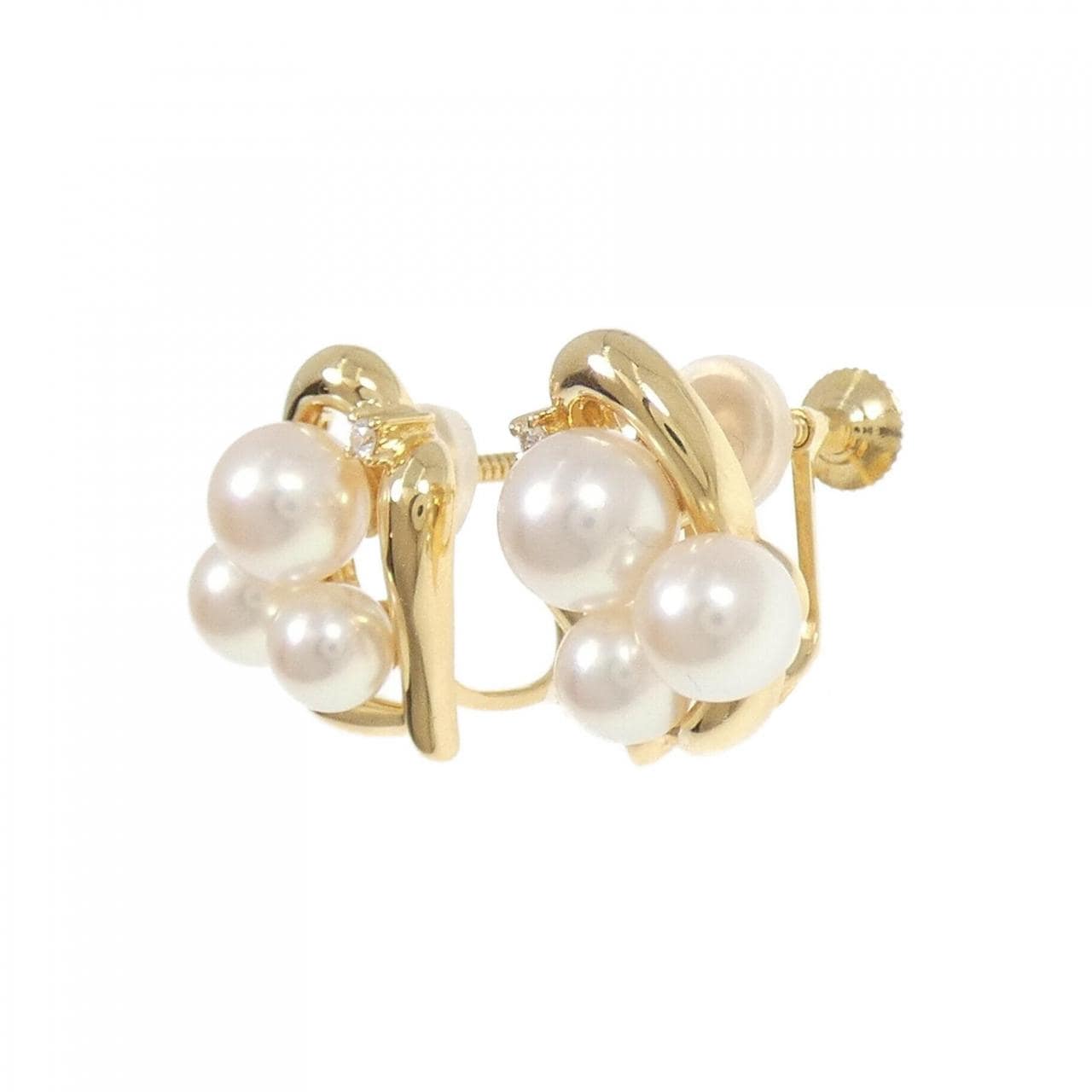 タサキ アコヤパールイヤリング