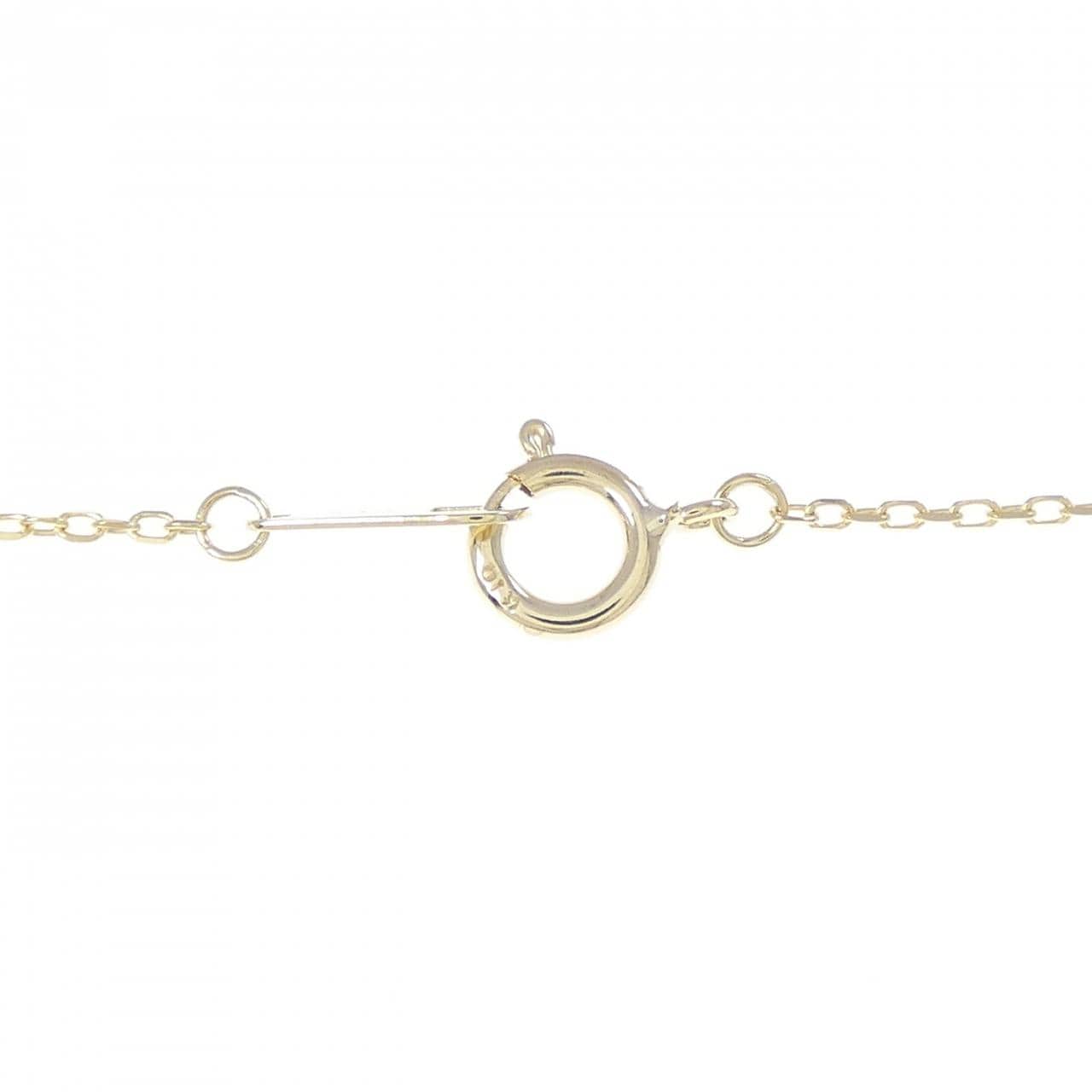 K10YG ダイヤモンド ネックレス 0.20CT