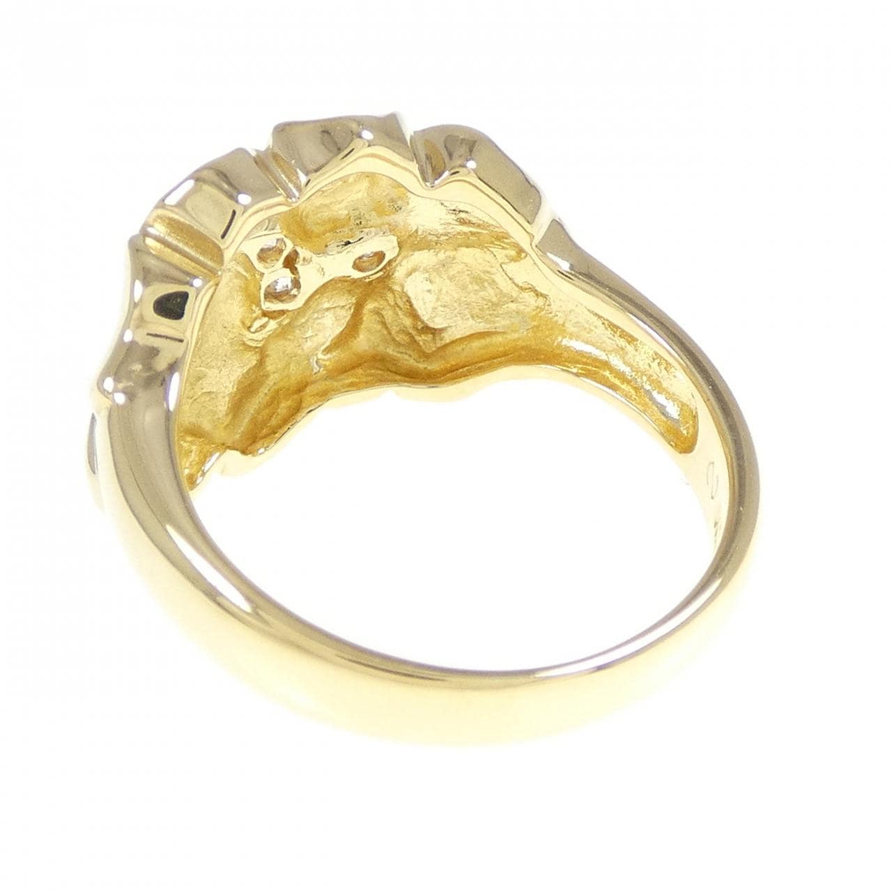 K18YG ダイヤモンド リング 0.21CT