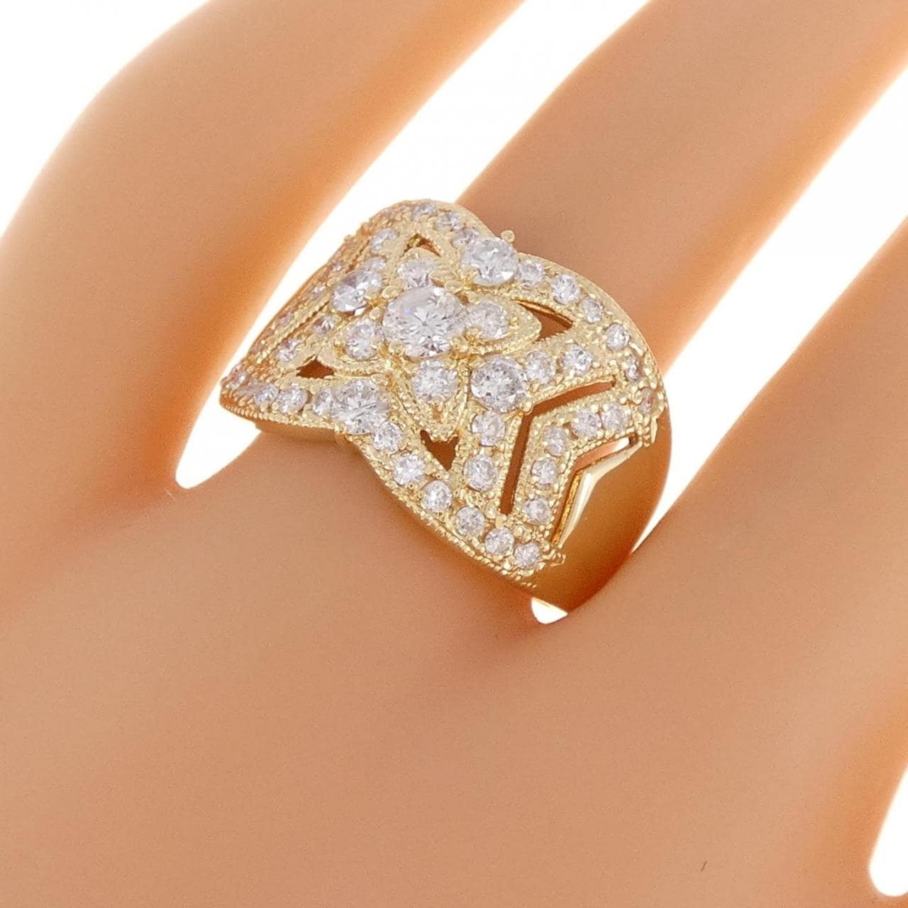 コメ兵｜K18YG ダイヤモンド リング 1.00CT｜ジュエリー｜リング