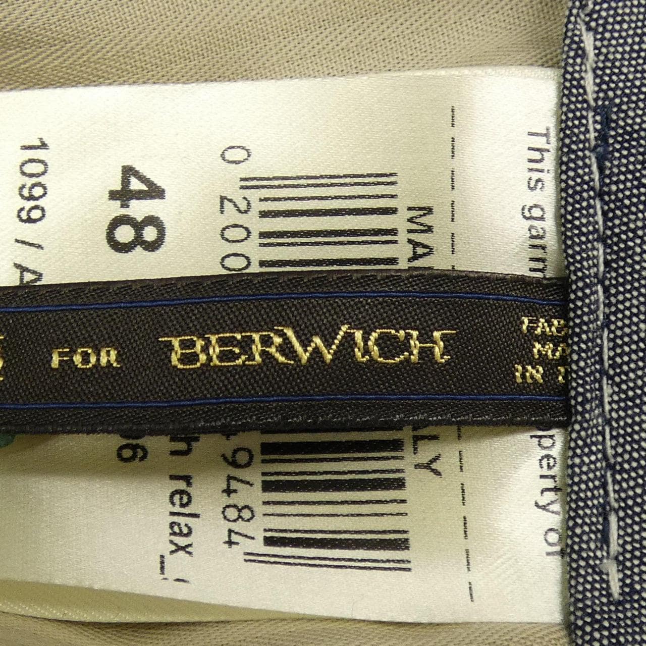 ベルウィッチ BERWICH パンツ