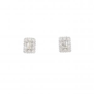 【新品】PT900 ダイヤモンド ピアス 0.50CT