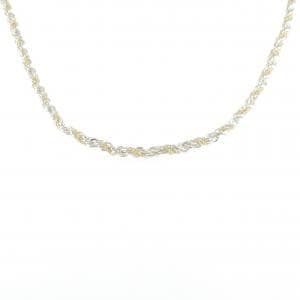 【ヴィンテージ】ティファニー 925/750YG ネックレス