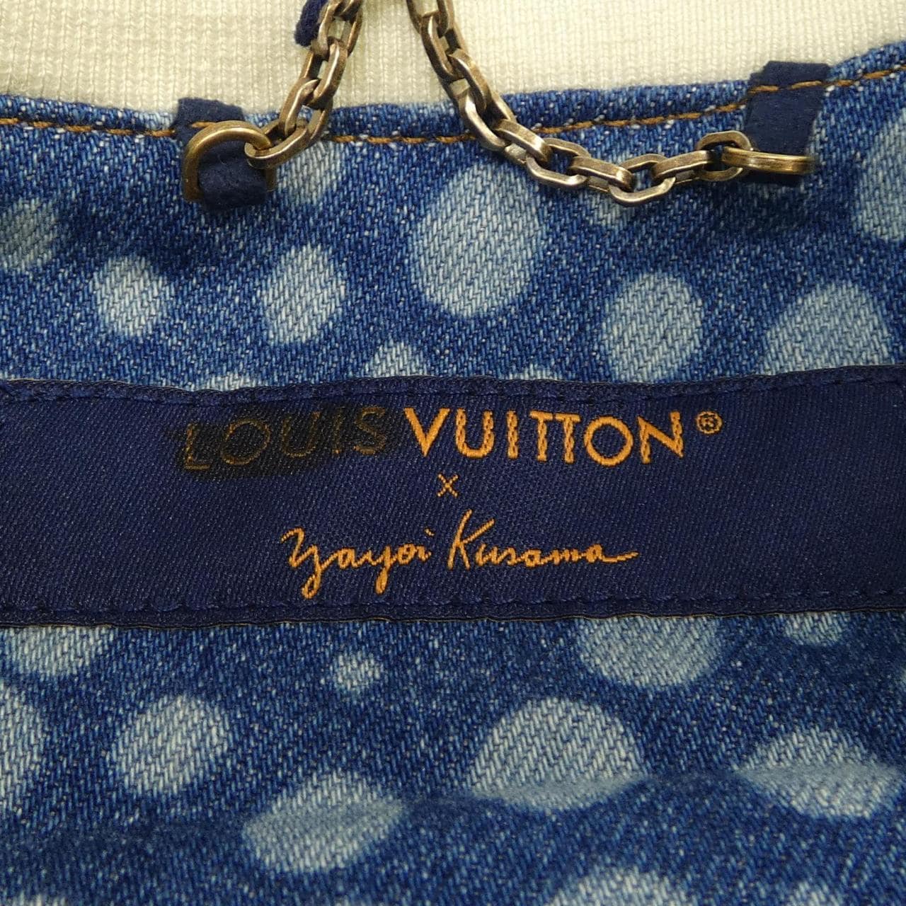 ルイヴィトン LOUIS VUITTON LV×YK インフィニティドットデニムシャツ HOS33WYN4 草間彌生 S/Sシャツ