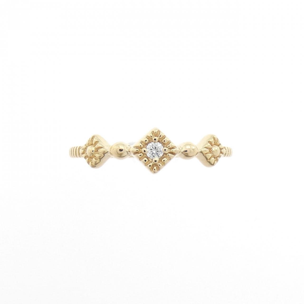 エテ ダイヤモンド ピンキーリング 0.01CT