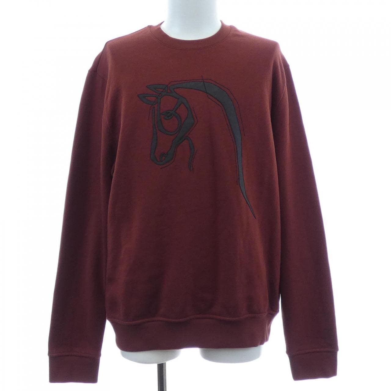 エルメス HERMES シュバル･オトレ　CHEVAL AU TRAIT *12-5745 スウェット