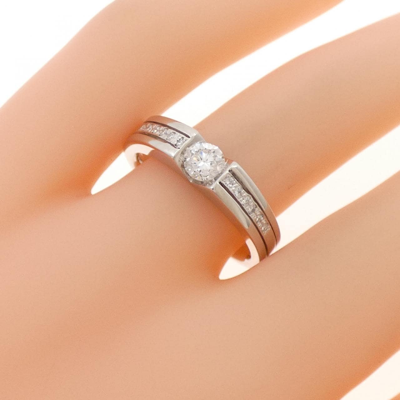 PT900 ダイヤモンド リング 0.300CT