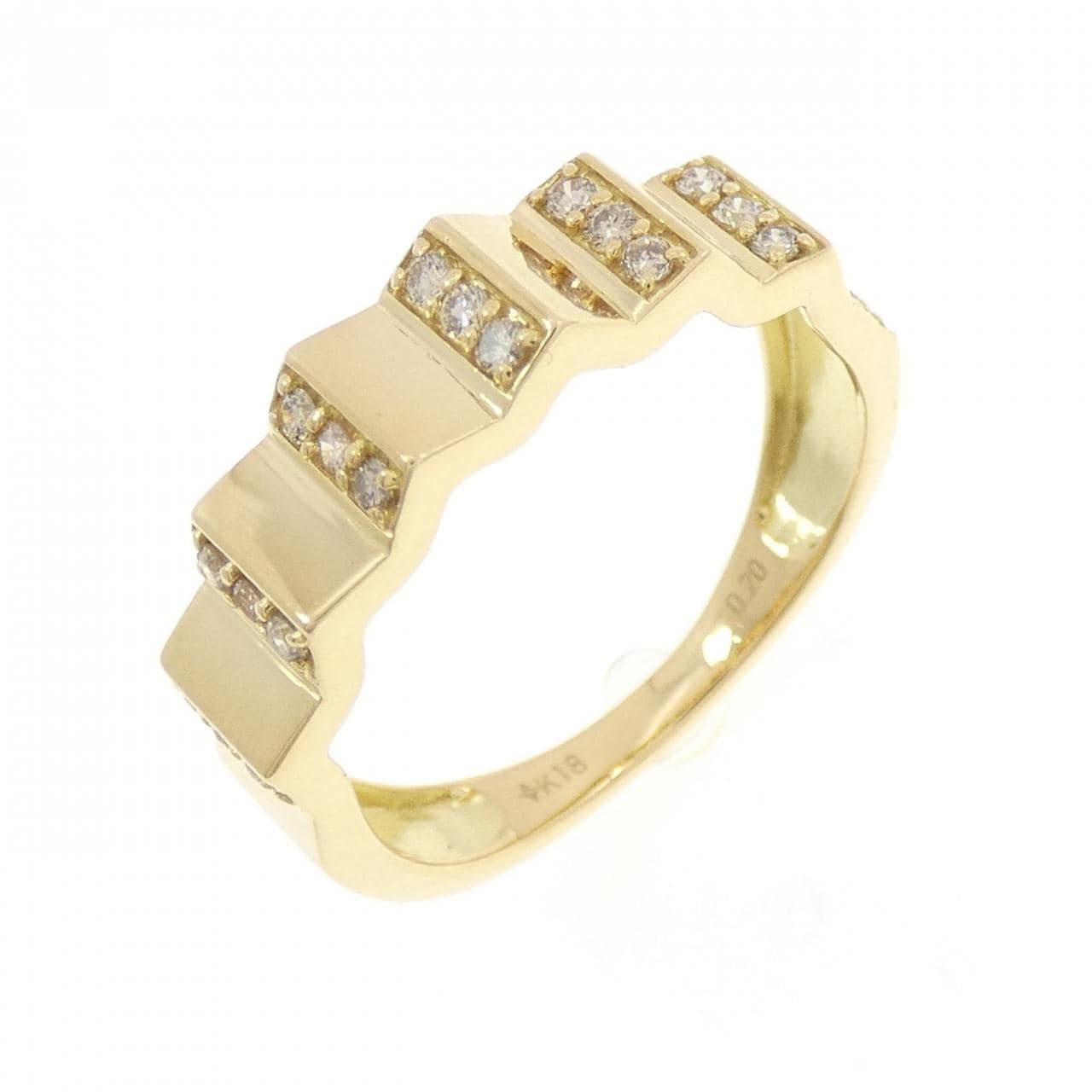 ジーエスティービー ダイヤモンド リング 0.20CT