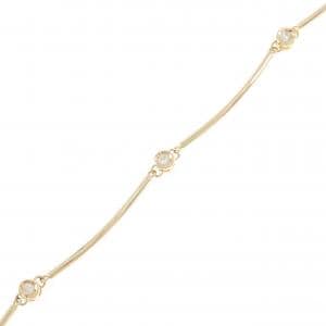 K18YG ダイヤモンド ブレスレット 0.10CT