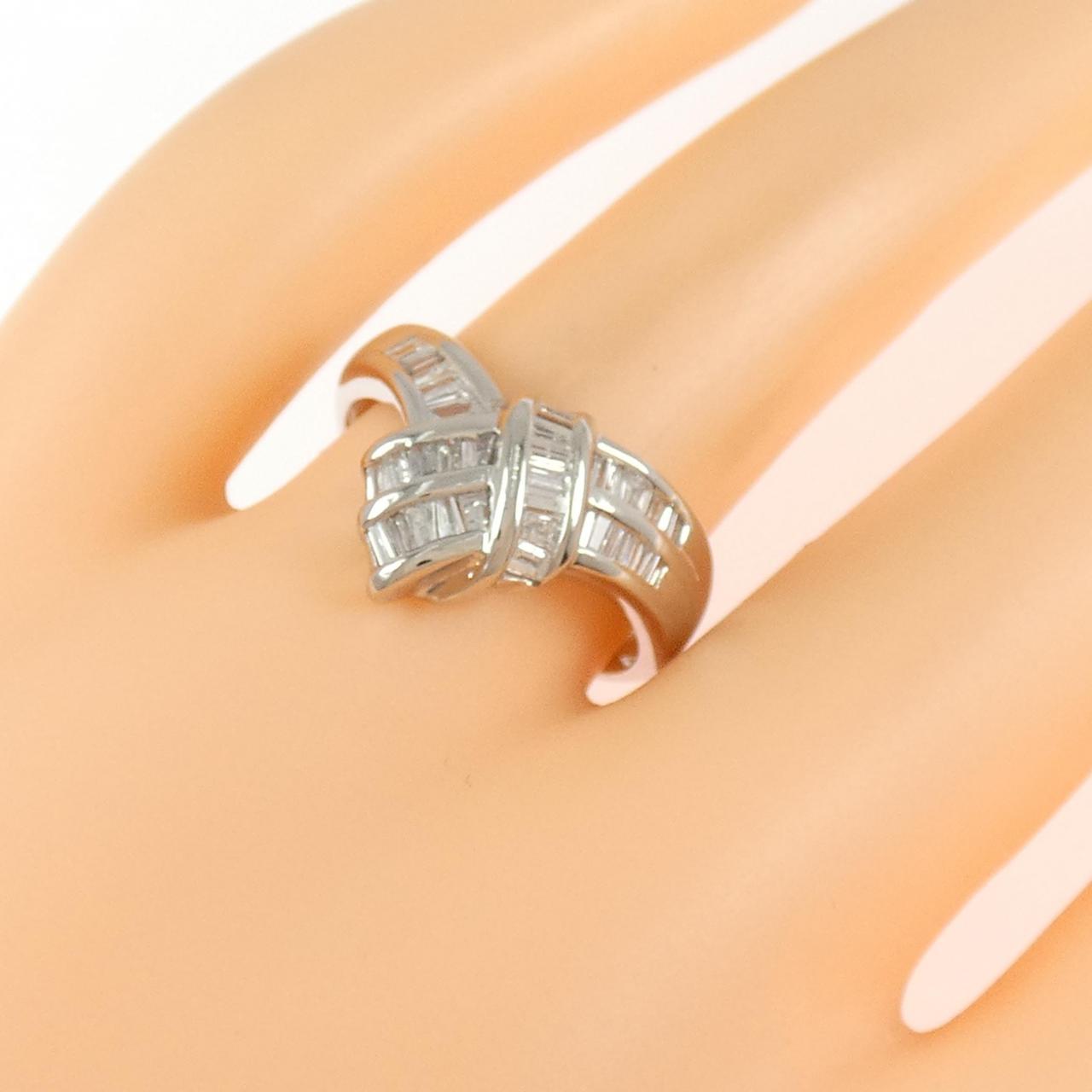 PT900 ダイヤモンド リング 0.57CT