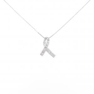 K18WG ダイヤモンド ネックレス 0.20CT