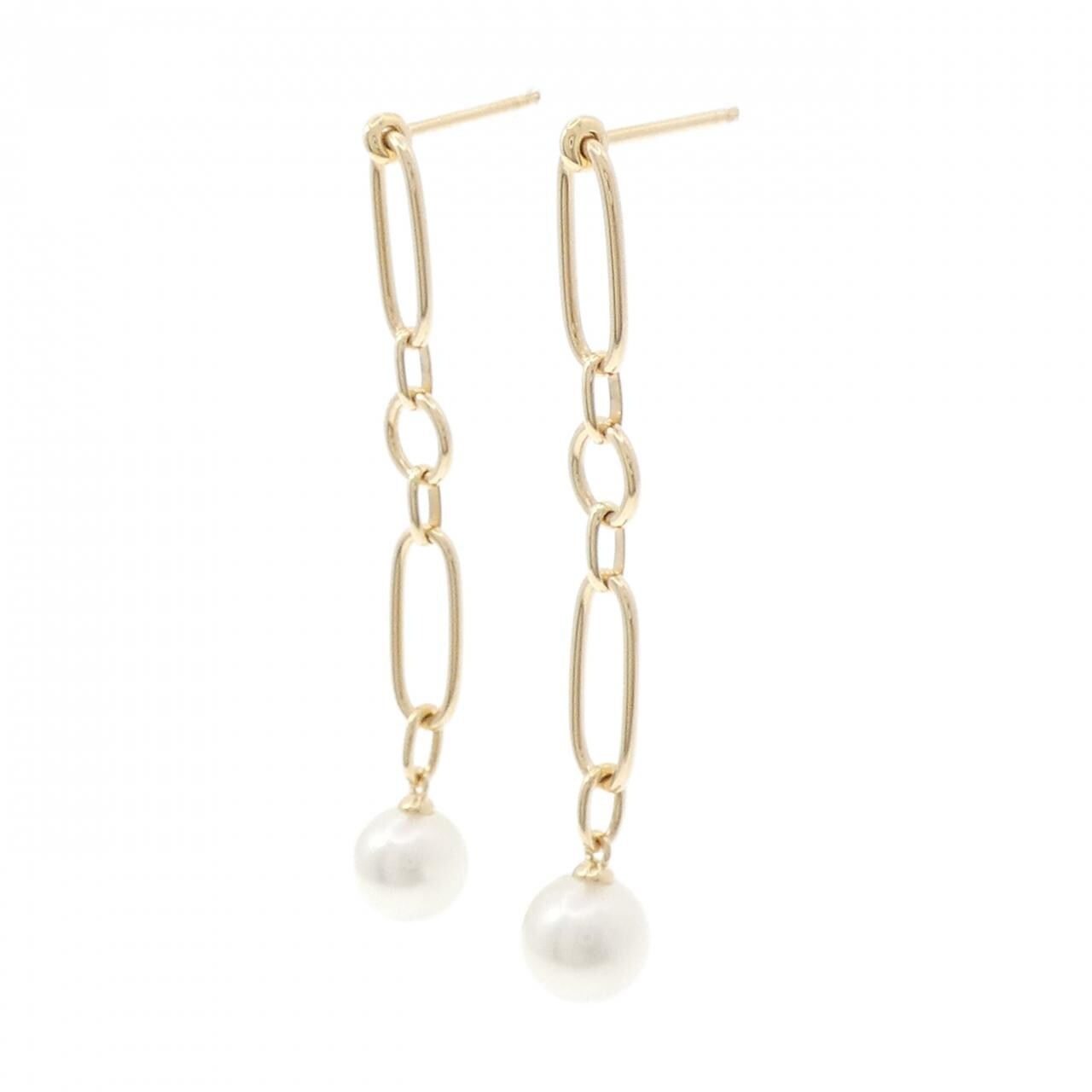MIKIMOTO M-Code Earrings 6.8mm