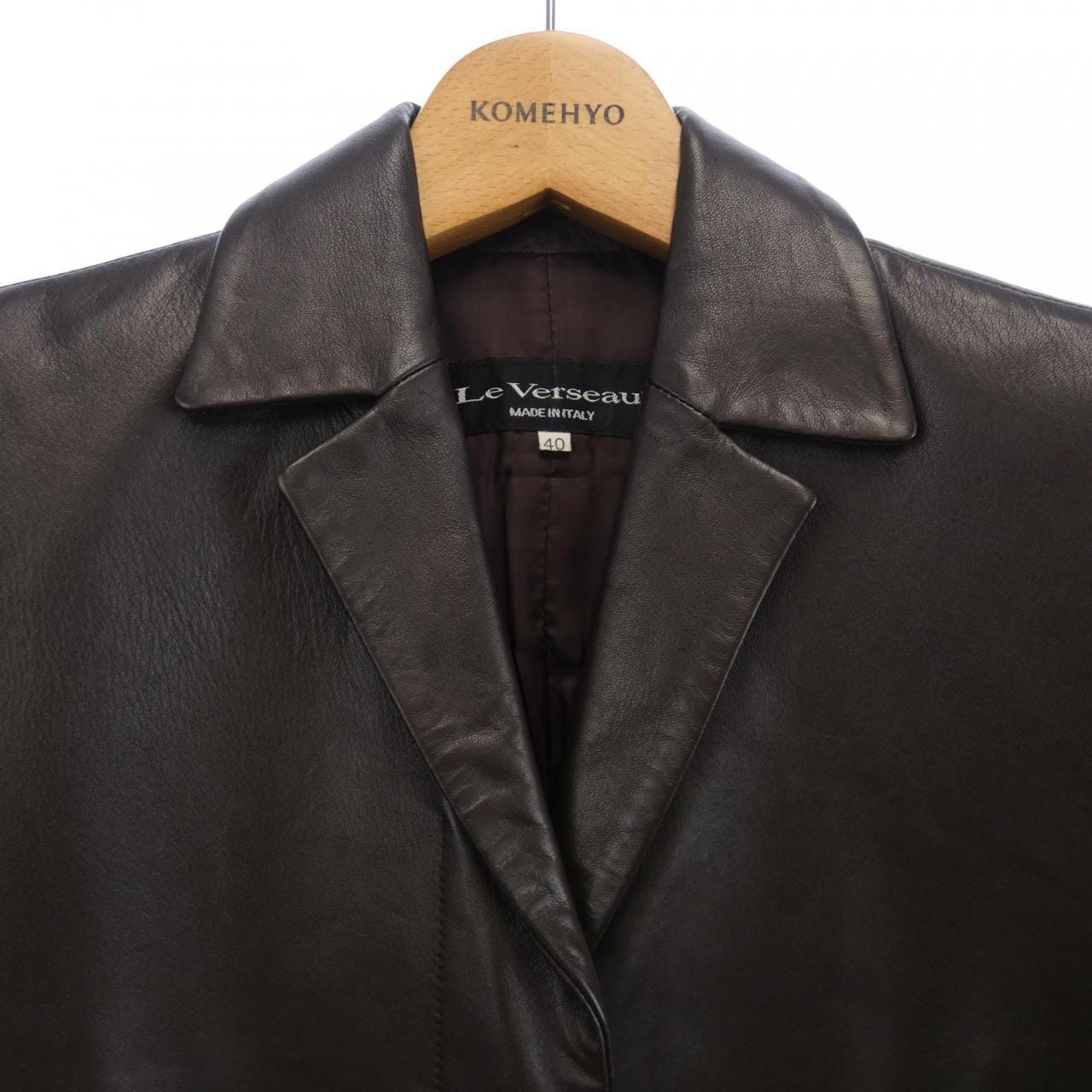 Le Verseau レザーコート