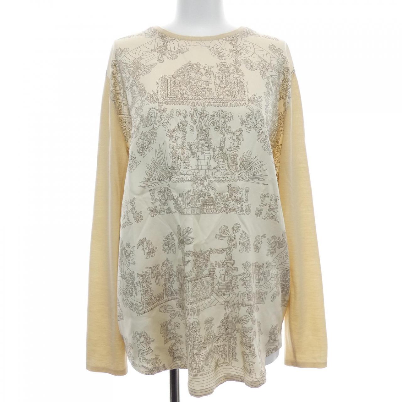 【ヴィンテージ】エルメス HERMES ツイルレーヌ トップス