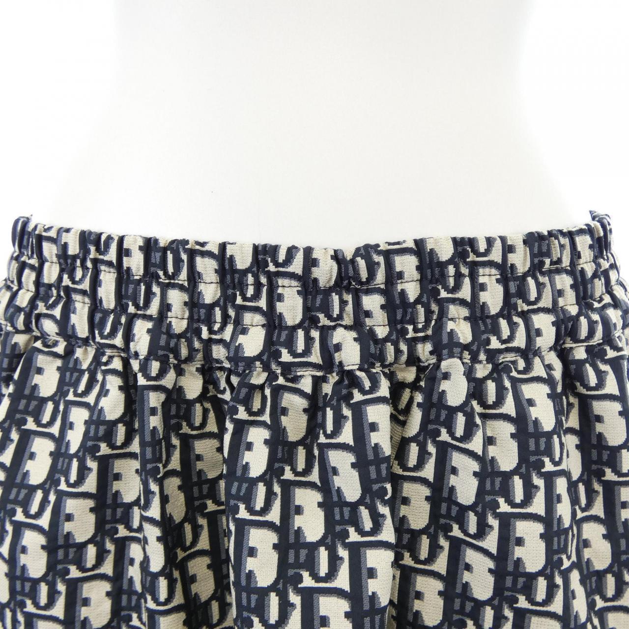 Christian DIOR Oblique Technical Taffeta Skirt 127J24A2970