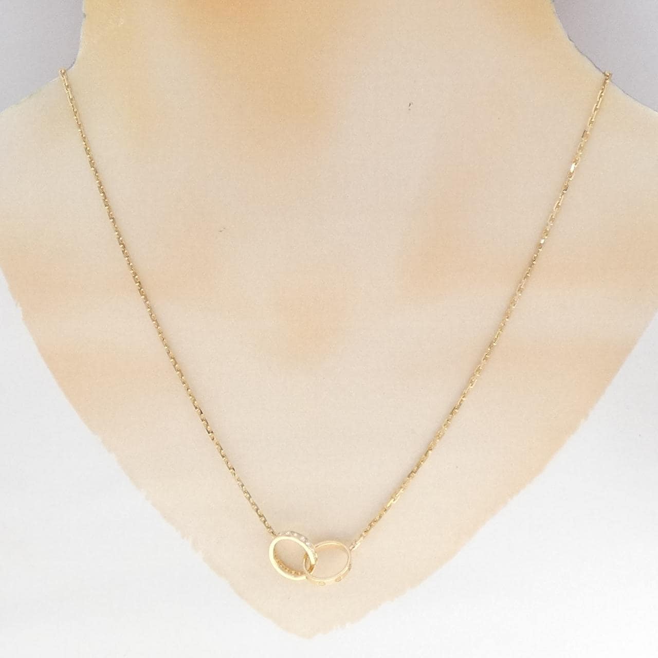 カルティエ ベビーラブ ネックレス