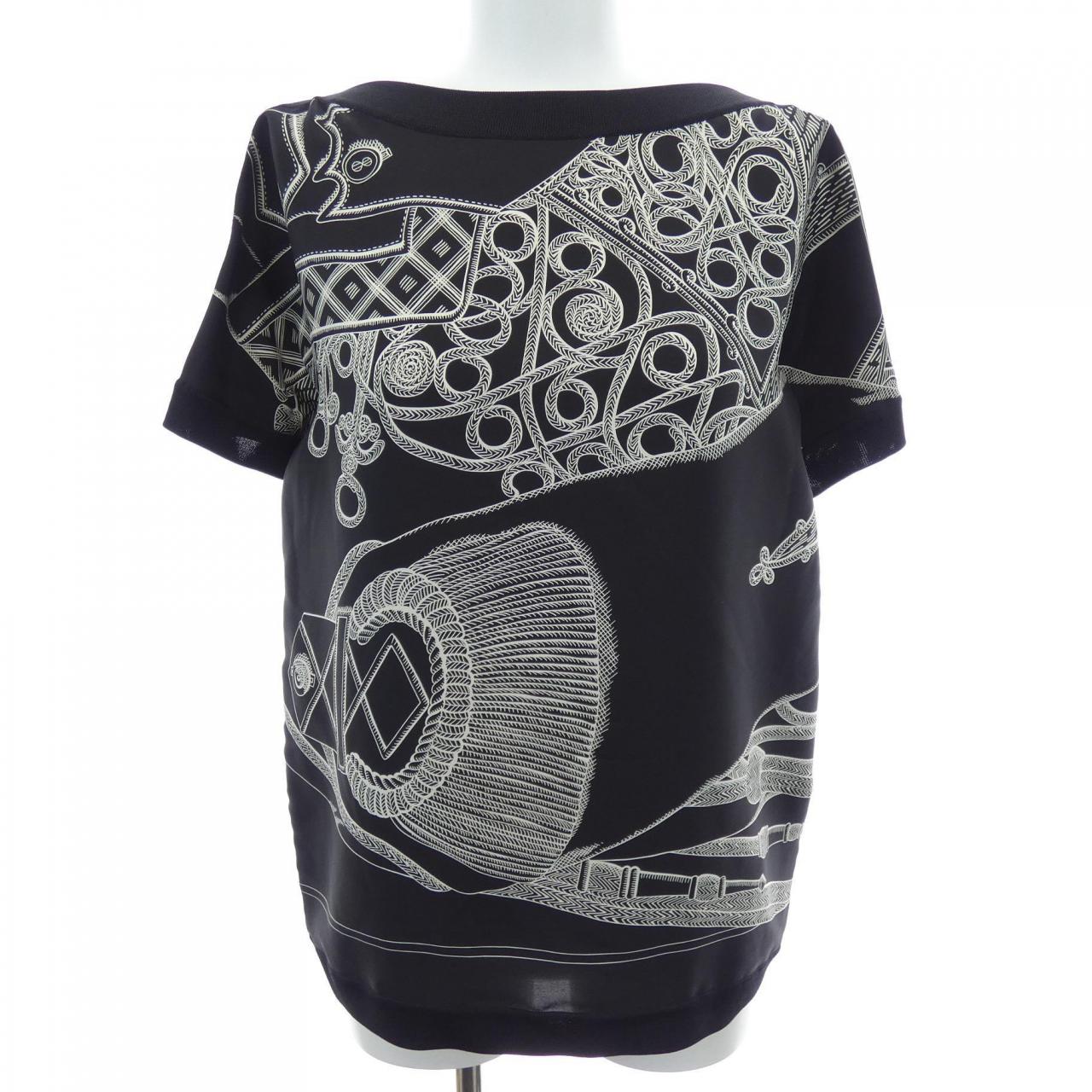 エルメス HERMES ZOUAVES ET DRAGONS *17-7755 ツイルレーヌ トップス