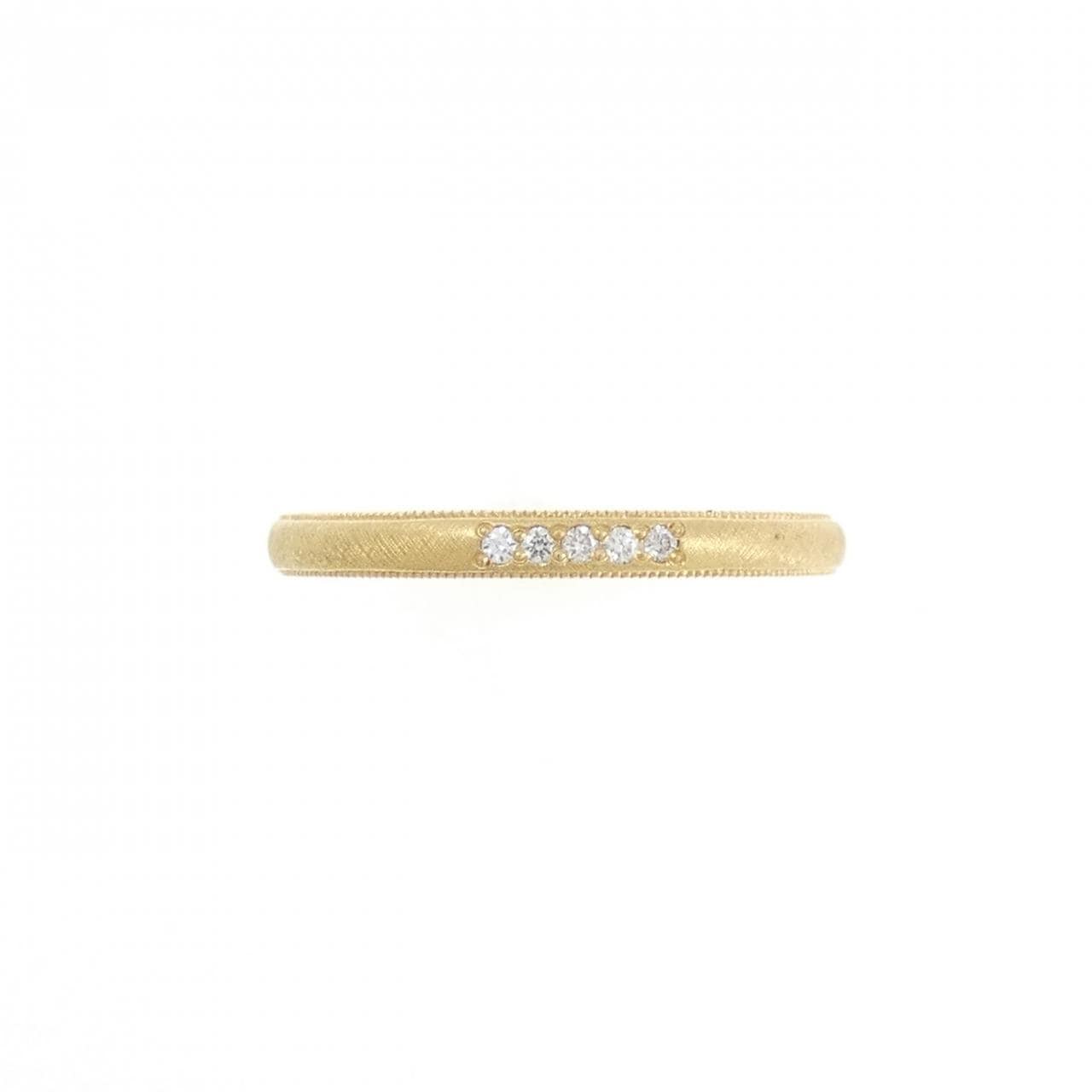 K18YG ダイヤモンド リング 0.02CT