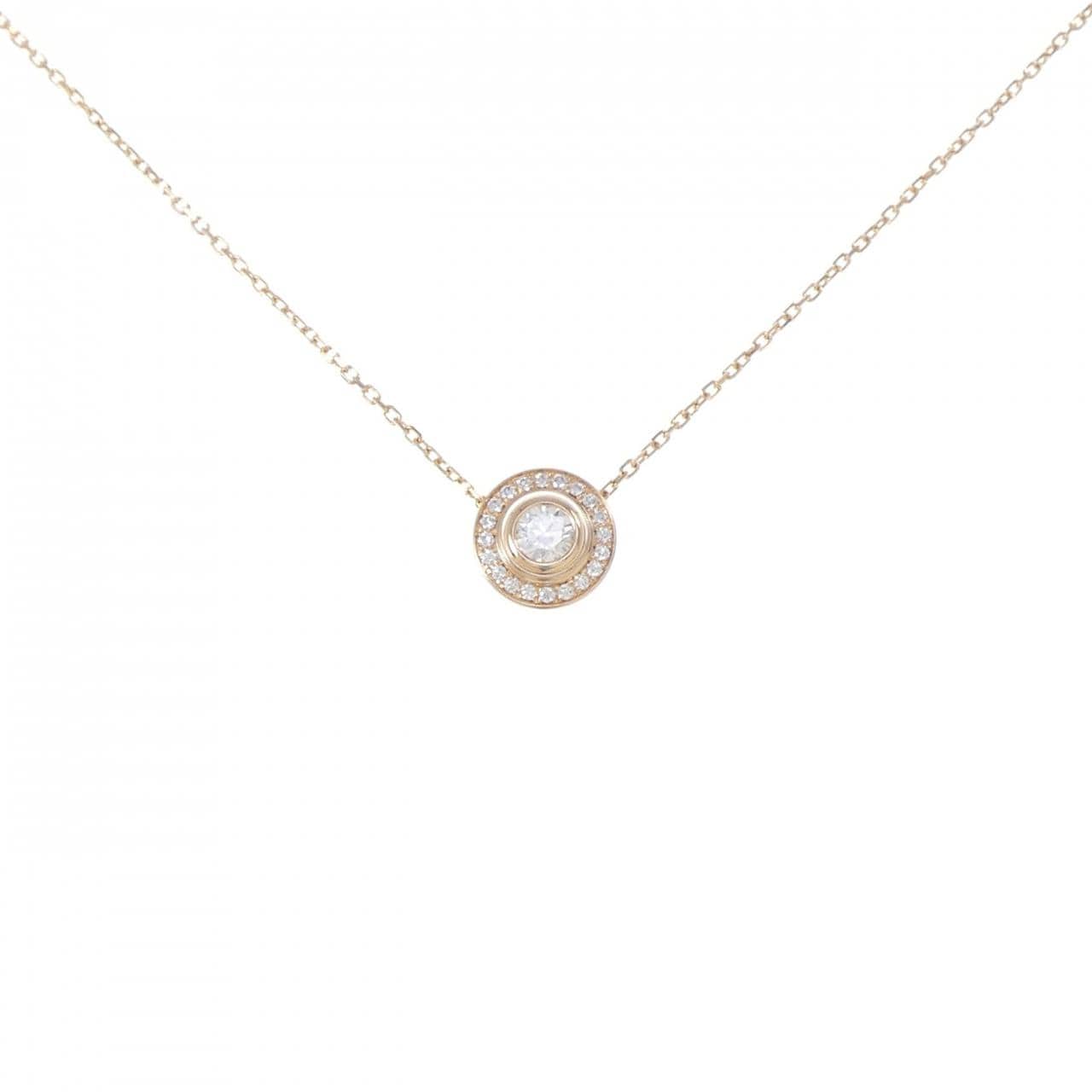 カルティエ ダムール ネックレス 0.23CT D VVS2 3EXT