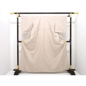 【未使用品】訪問着　紬織　友禅金彩加工