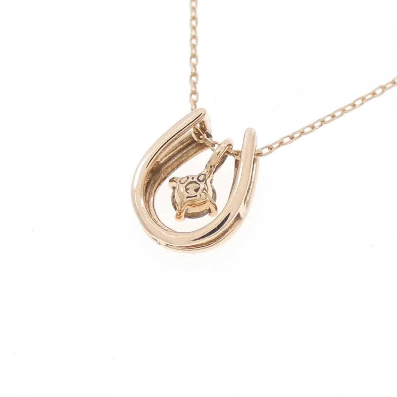 K10PG ダイヤモンド ネックレス 0.05CT