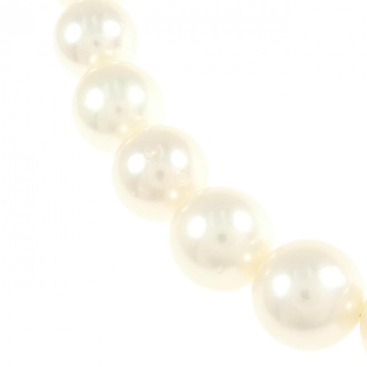 シルバークラスプ アコヤパール ネックレス 8.5-9mm