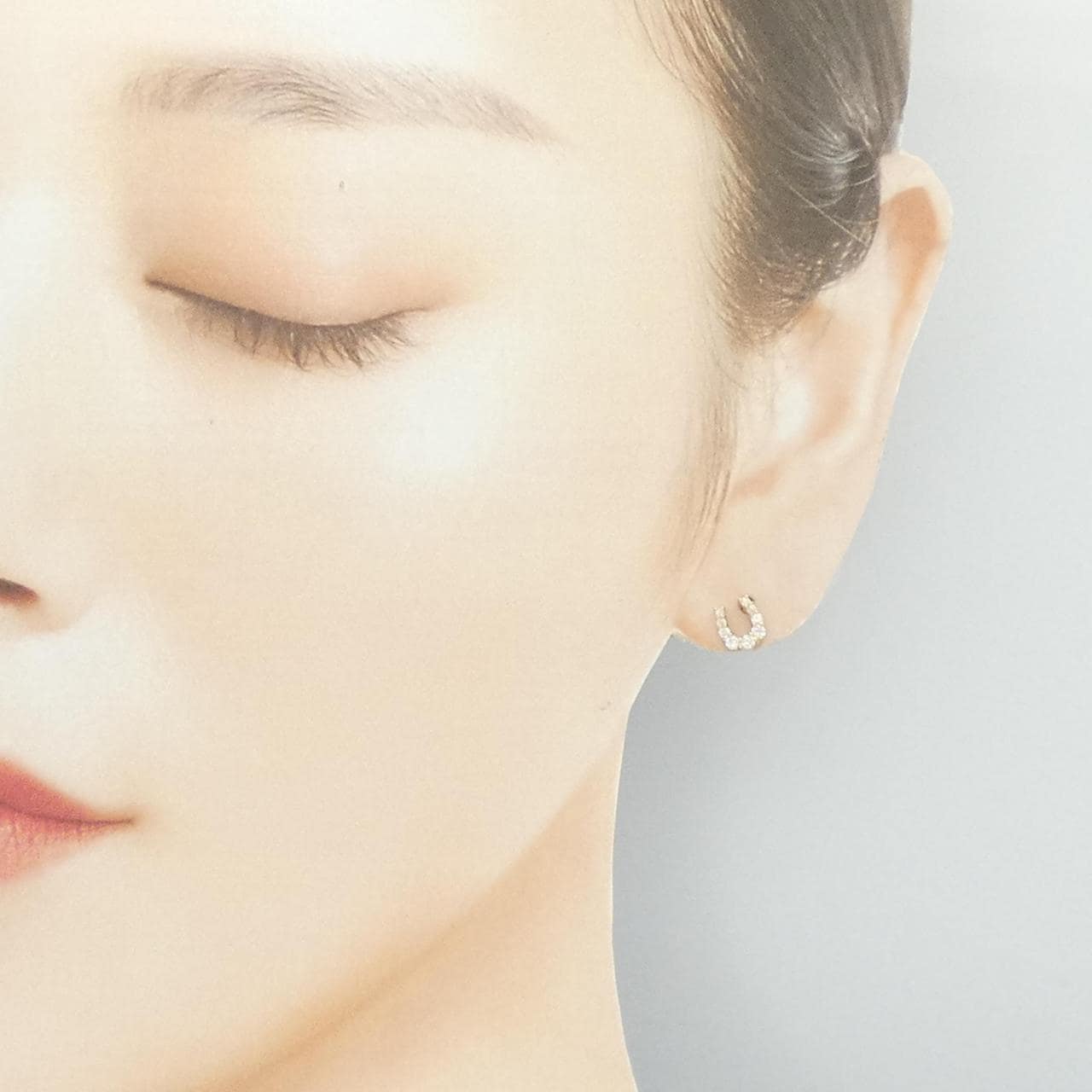 エテ キュービックジルコニア ピアス