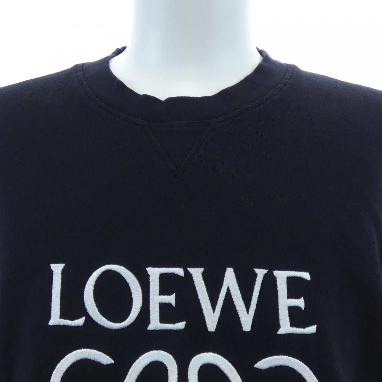ロエベ LOEWE アナグラム ANAGRAM エンブロイダリークルーネック H6169410OF スウェット