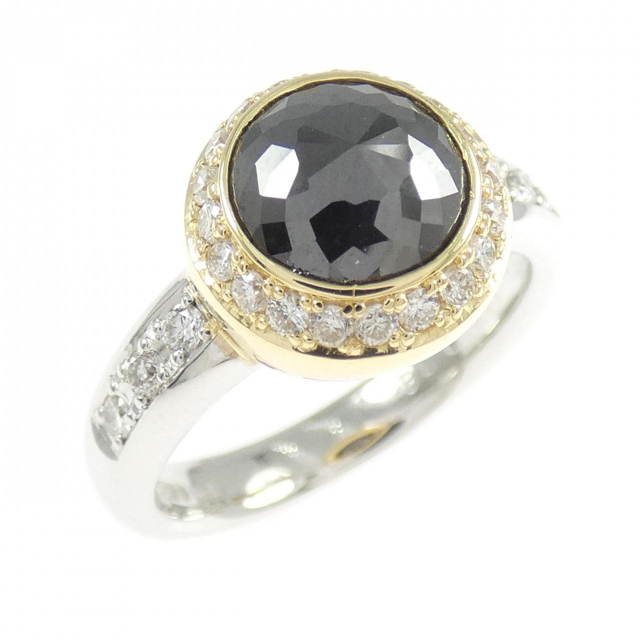 K18YG/K18WG ダイヤモンド リング 1.65CT