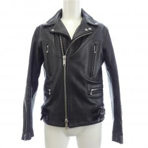 666 LEATHER レザーライダースジャケット