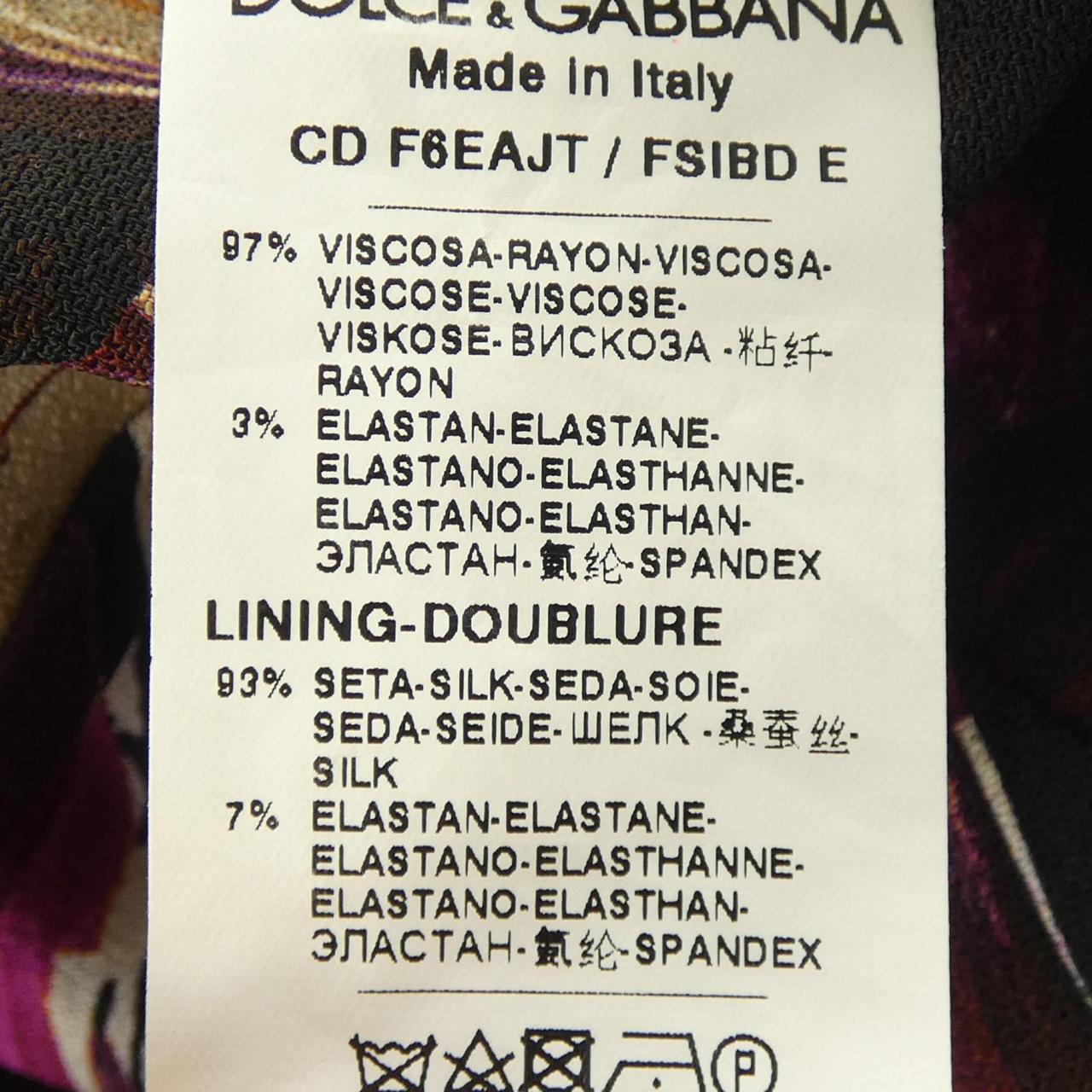 ドルチェアンドガッバーナ DOLCE&GABBANA F6EAJT FSIBD ワンピース