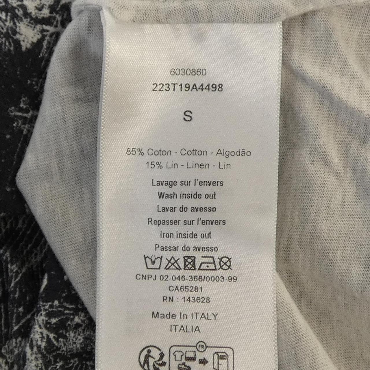 クリスチャンディオール CHRISTIAN DIOR トワル ドゥ ジュイ　TOILE DE JOUY 223T19A4498 Tシャツ